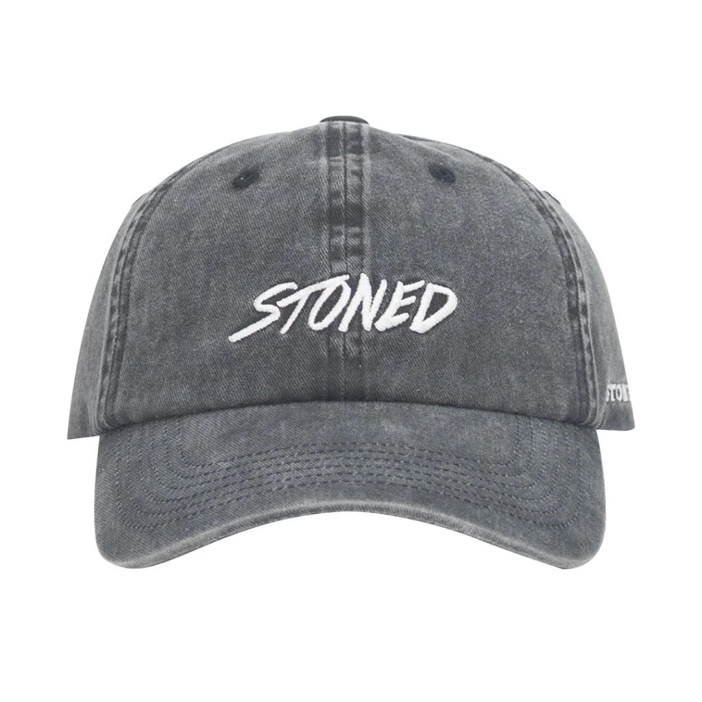 Stoned&Co Basic : Genetic Wash Dad Cap Black