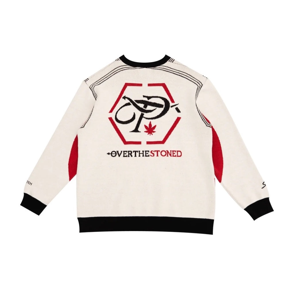 Stoned x OTP : Off Pitch Knit Jersey White