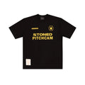 Stoned x OTP : Hexagon Pitchcam Tee Black