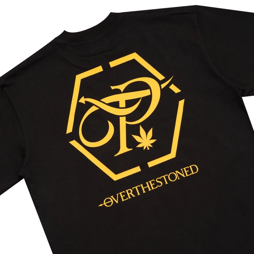 Stoned x OTP : Hexagon Pitchcam Tee Black