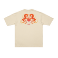 Dark Horse : Twin Horses Tee Beige