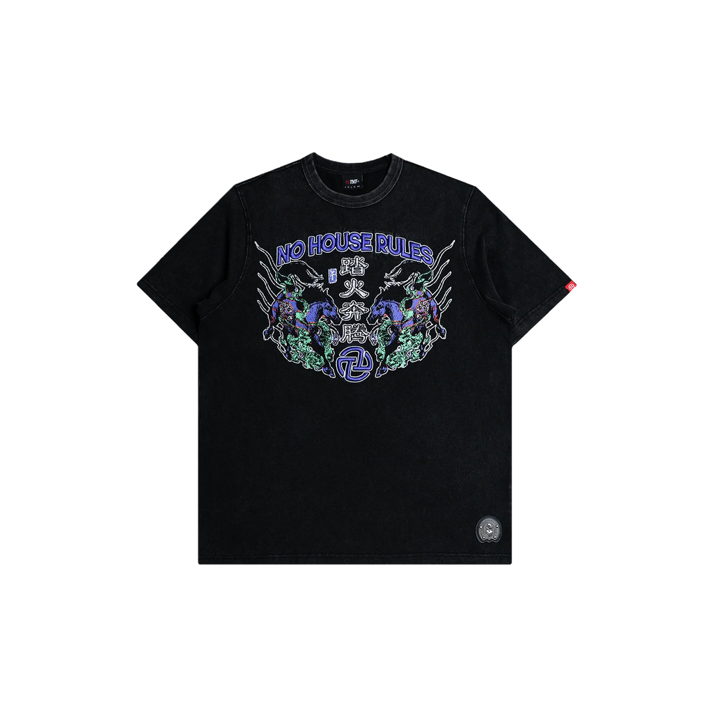 Mustang Stonewashed Tee (Black)