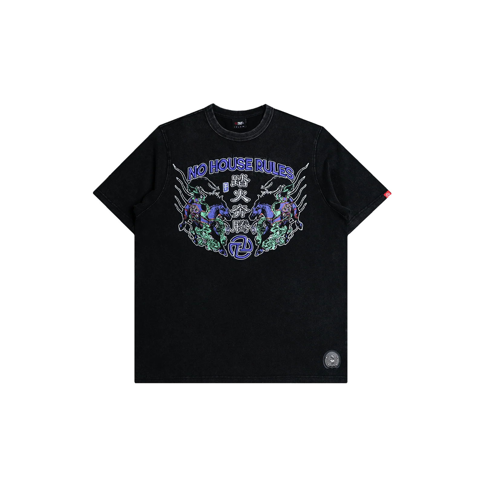 Mustang Stonewashed Tee (Black)
