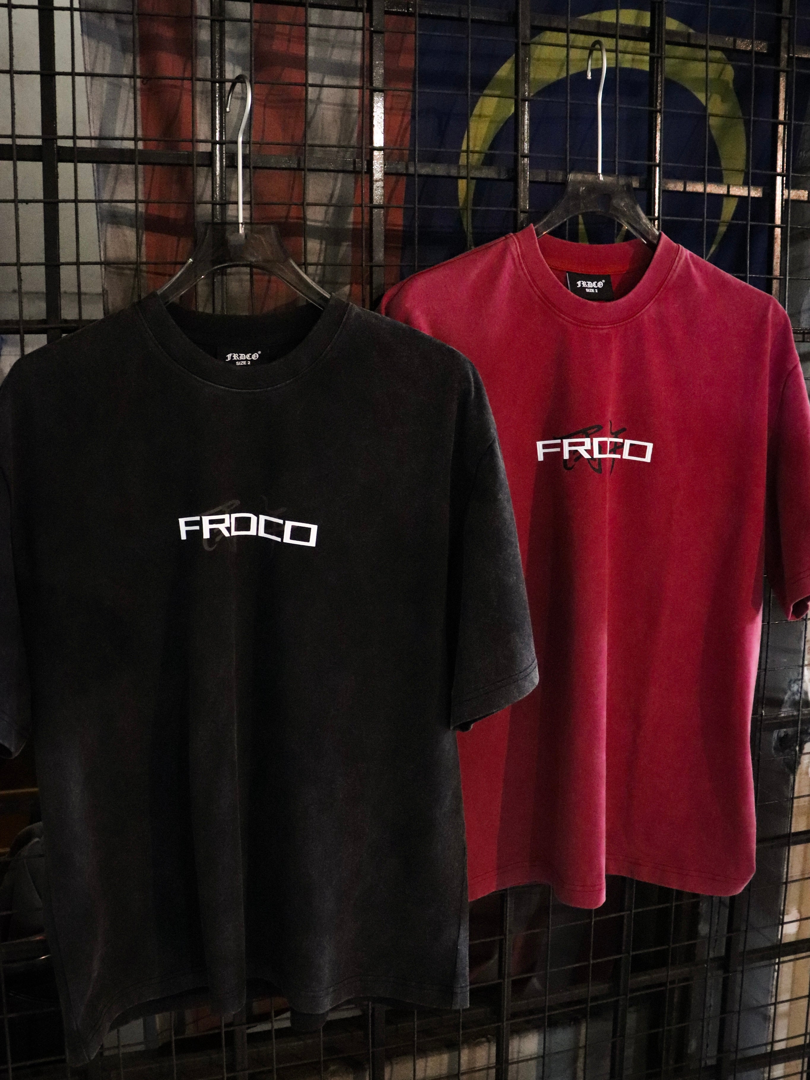 Horse EMP Washed Tee Black