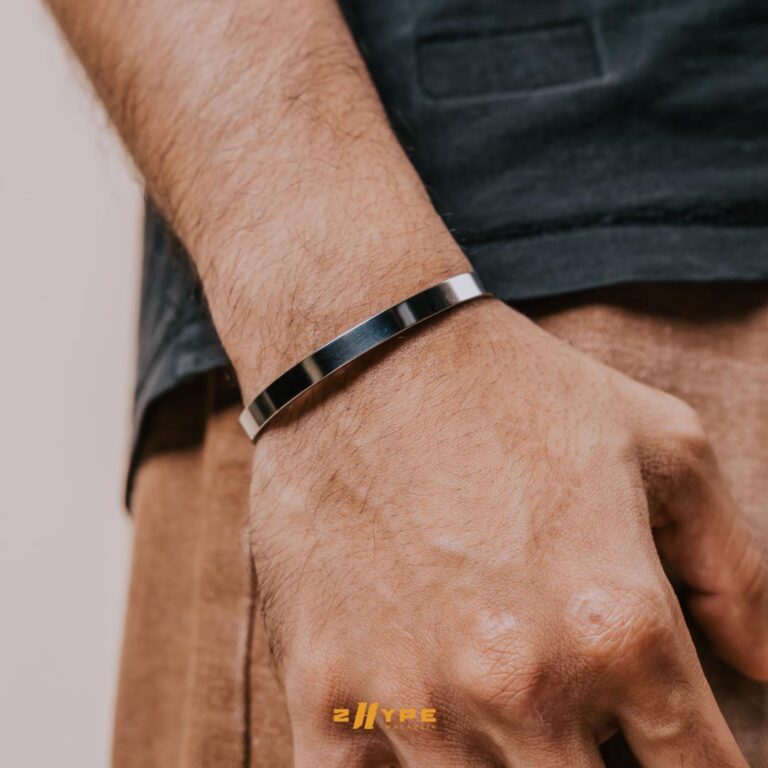 Cuff Bracelet (Silver)