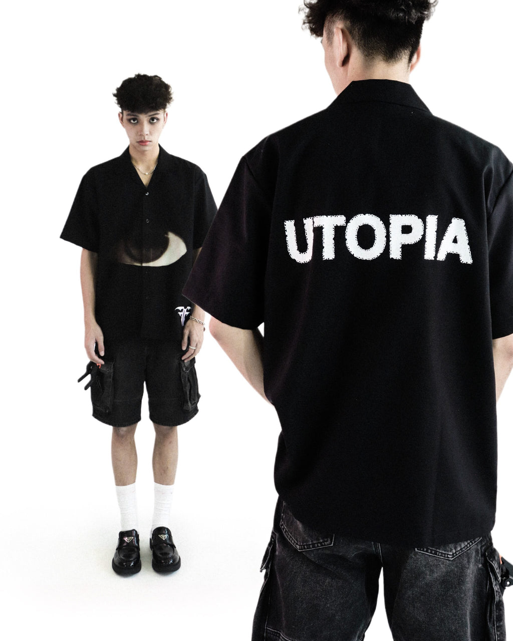Utopia Logo Shirt Black