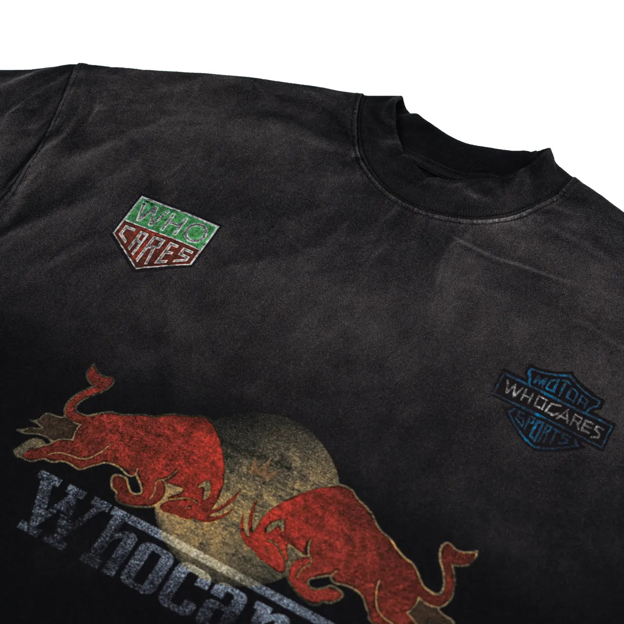 Washed Turbo Mode Tee Black