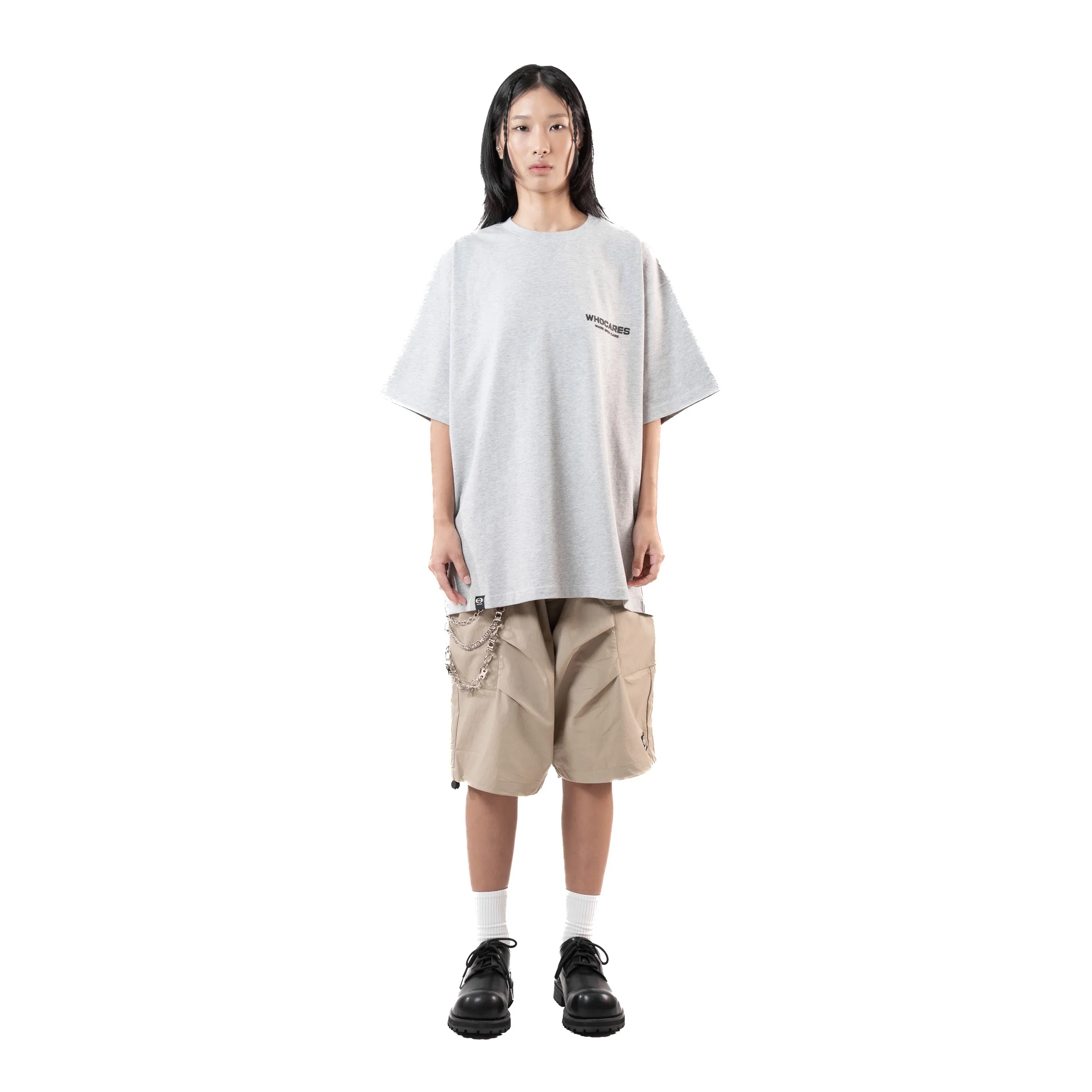 Essential Logo Tee Grey