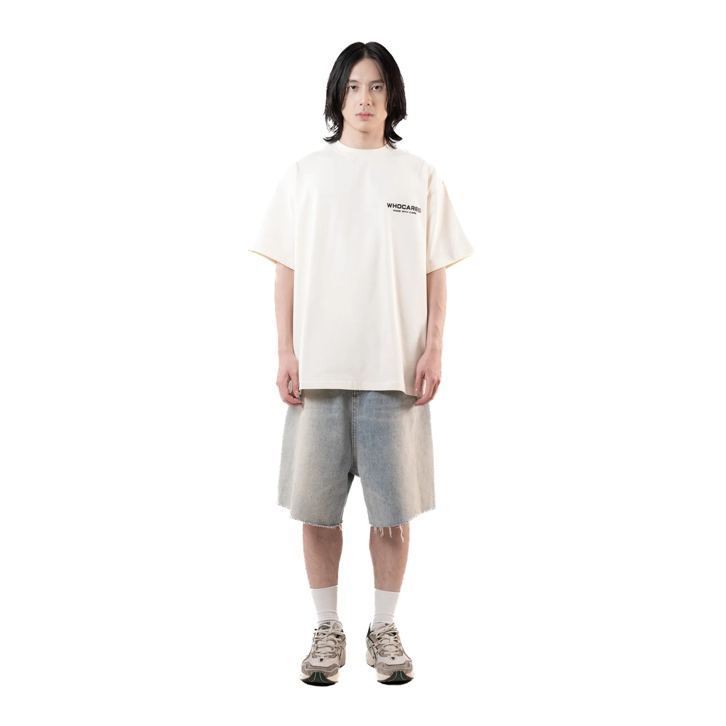 Essential Logo Tee Beige