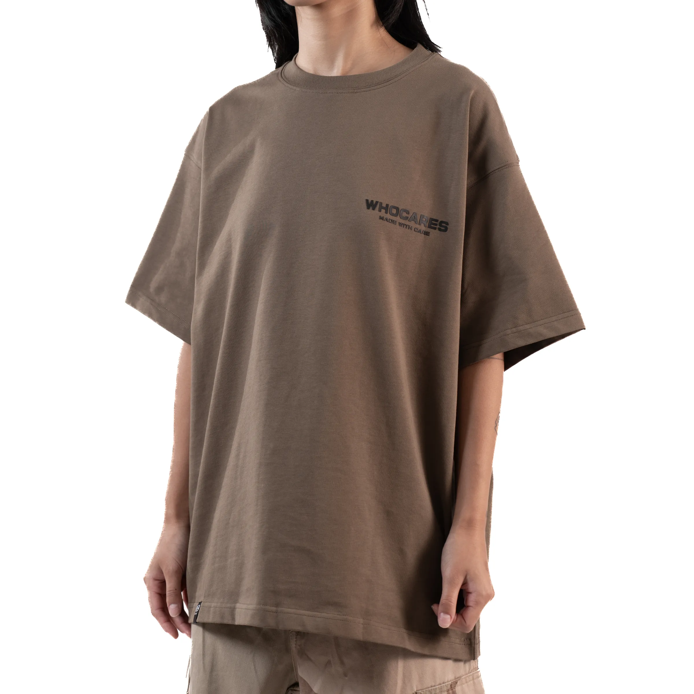Essential Logo Tee Brown