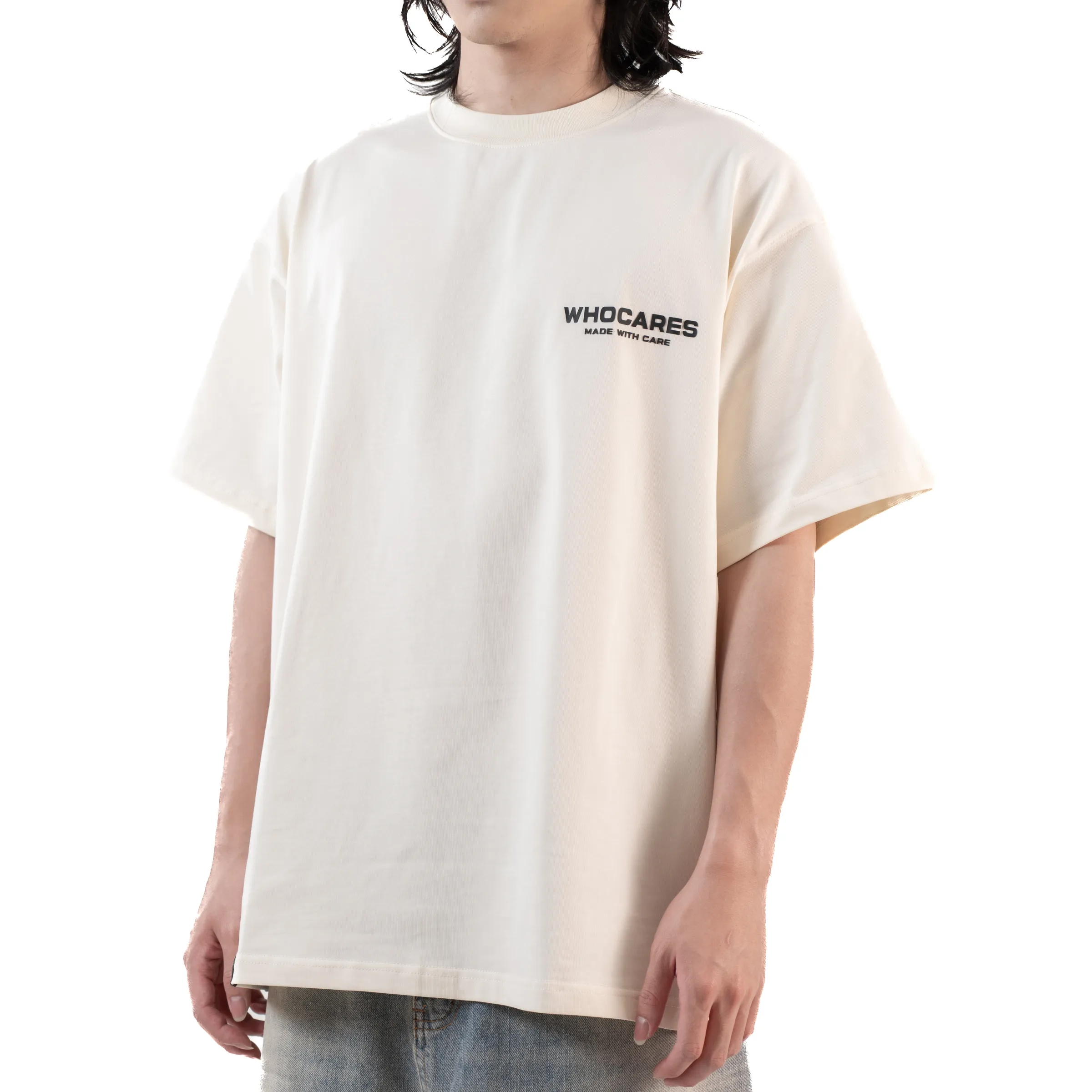 Essential Logo Tee Beige