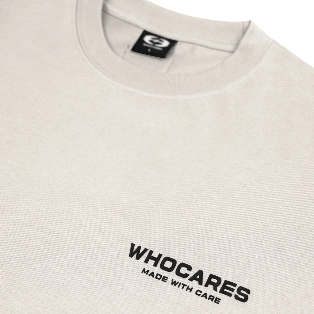 Essential Logo Tee Beige