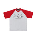 Social Test Retro Melange Tee Maroon
