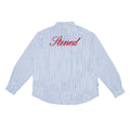 Blessed25 : Stripe L/S Shirt Blue