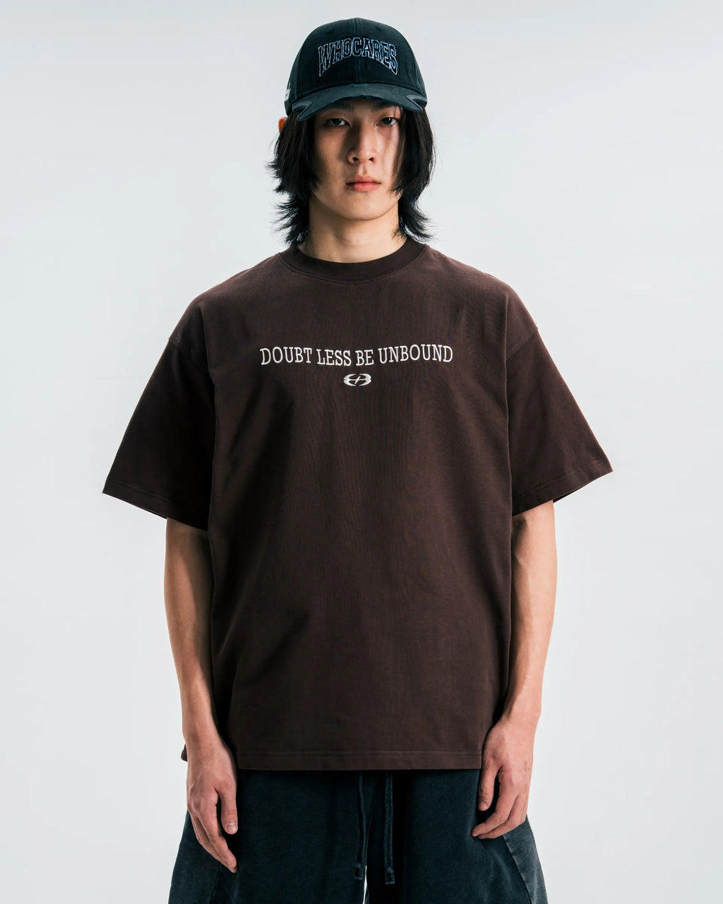 No Doubt Washed Tee Brown
