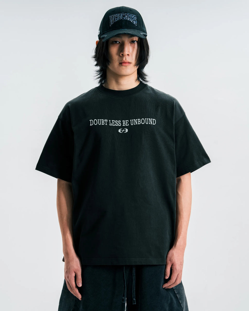 No Doubt Washed Tee Black