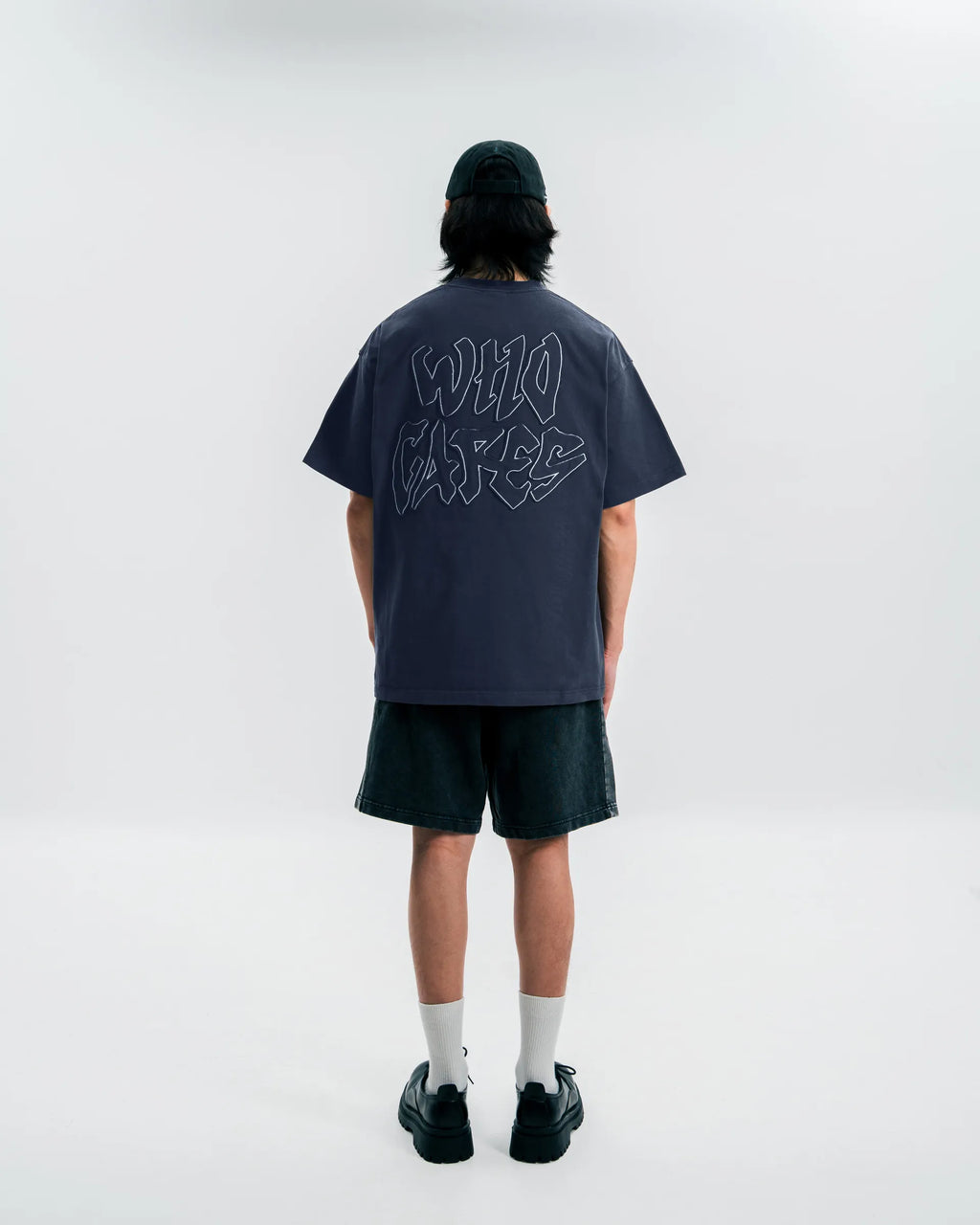 No Doubt Washed Tee Navy