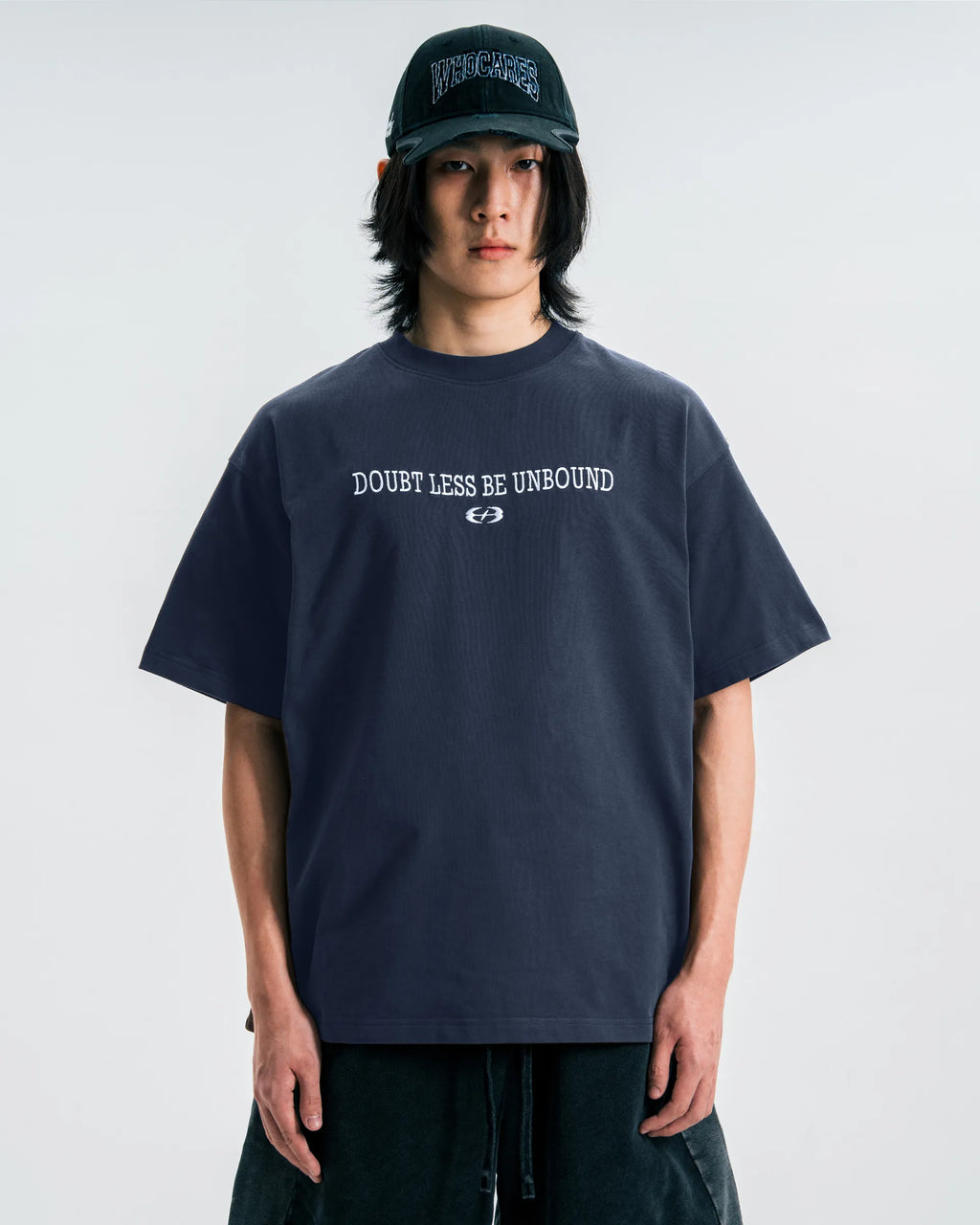 No Doubt Washed Tee Navy