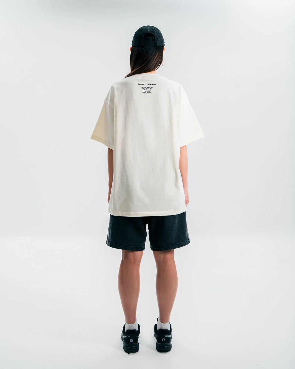 All In Embroidery Tee Beige
