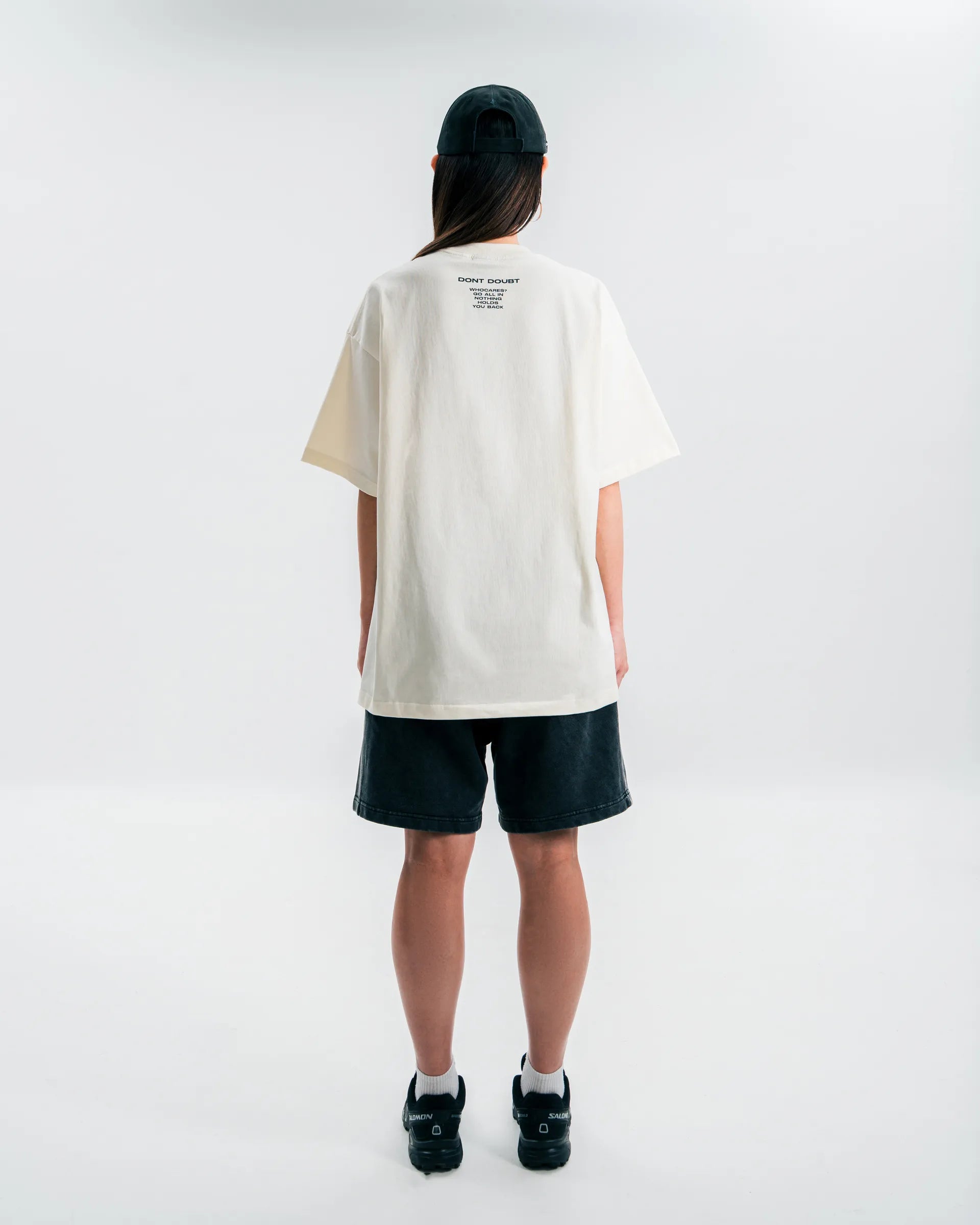 All In Embroidery Tee Beige