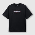 All In Embroidery Tee Black