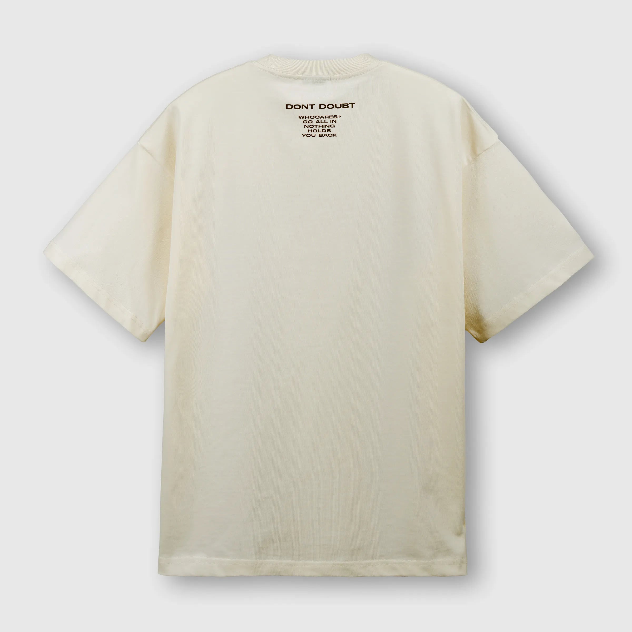 All In Embroidery Tee Beige