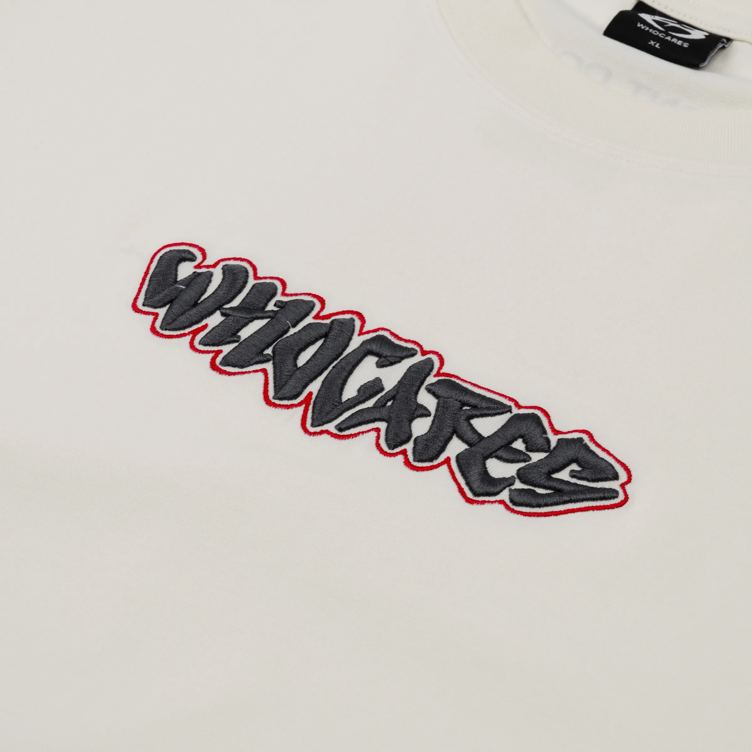 All In Embroidery Tee Beige