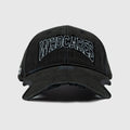 Distressed Logo Cap Black