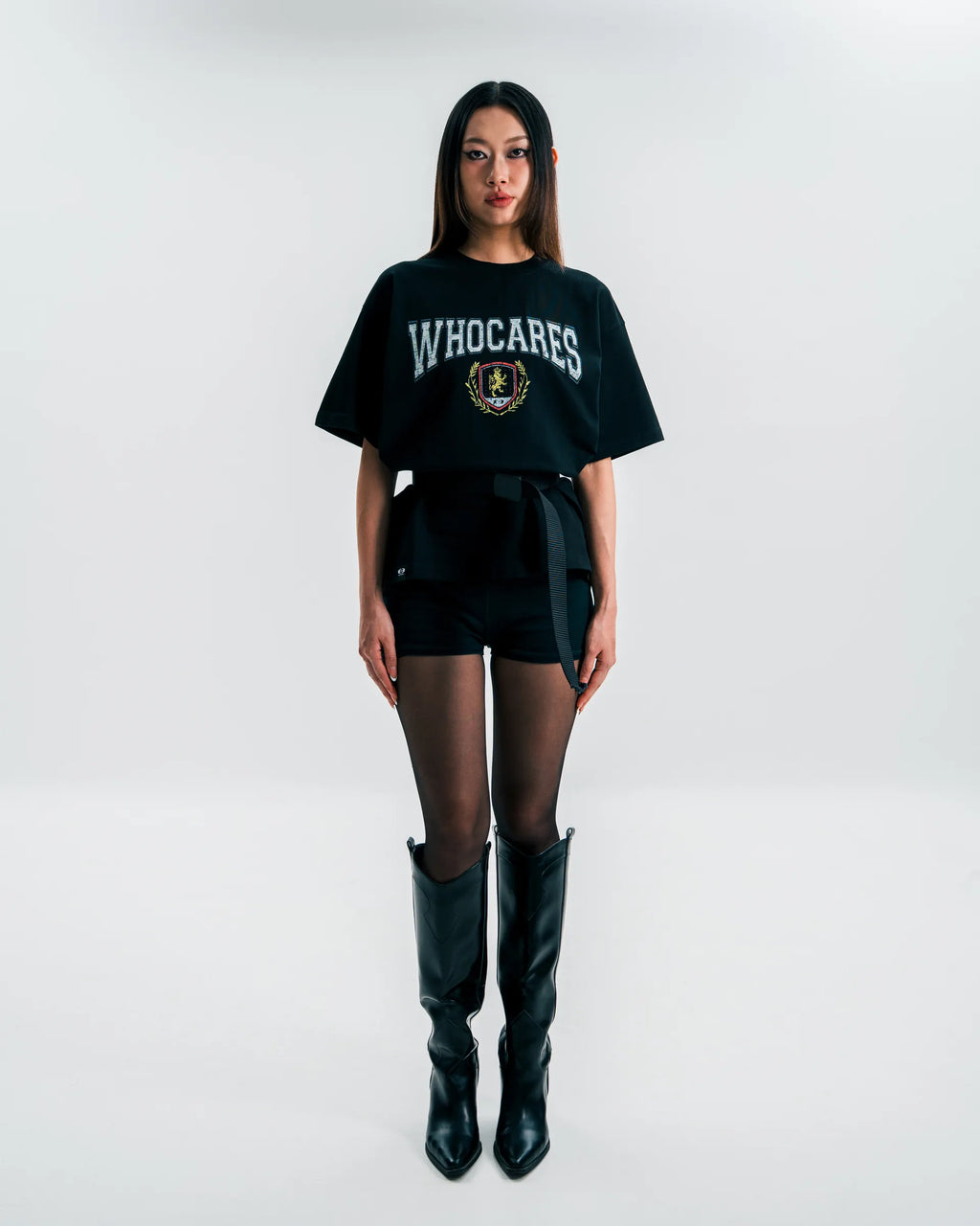 Don't Doubt Varsity Tee Black