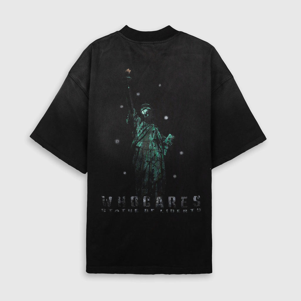 Statue of Liberty Tee Black
