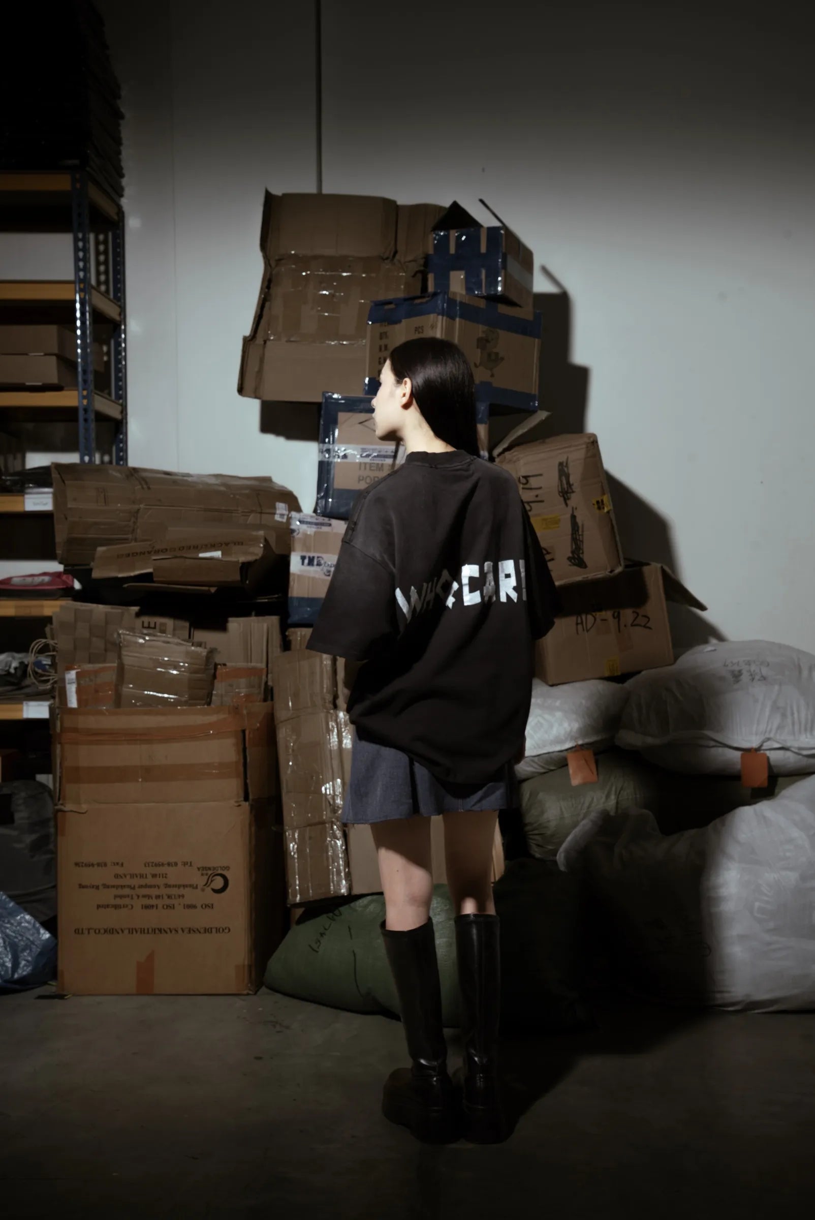 Tape Logo Tee Black V2