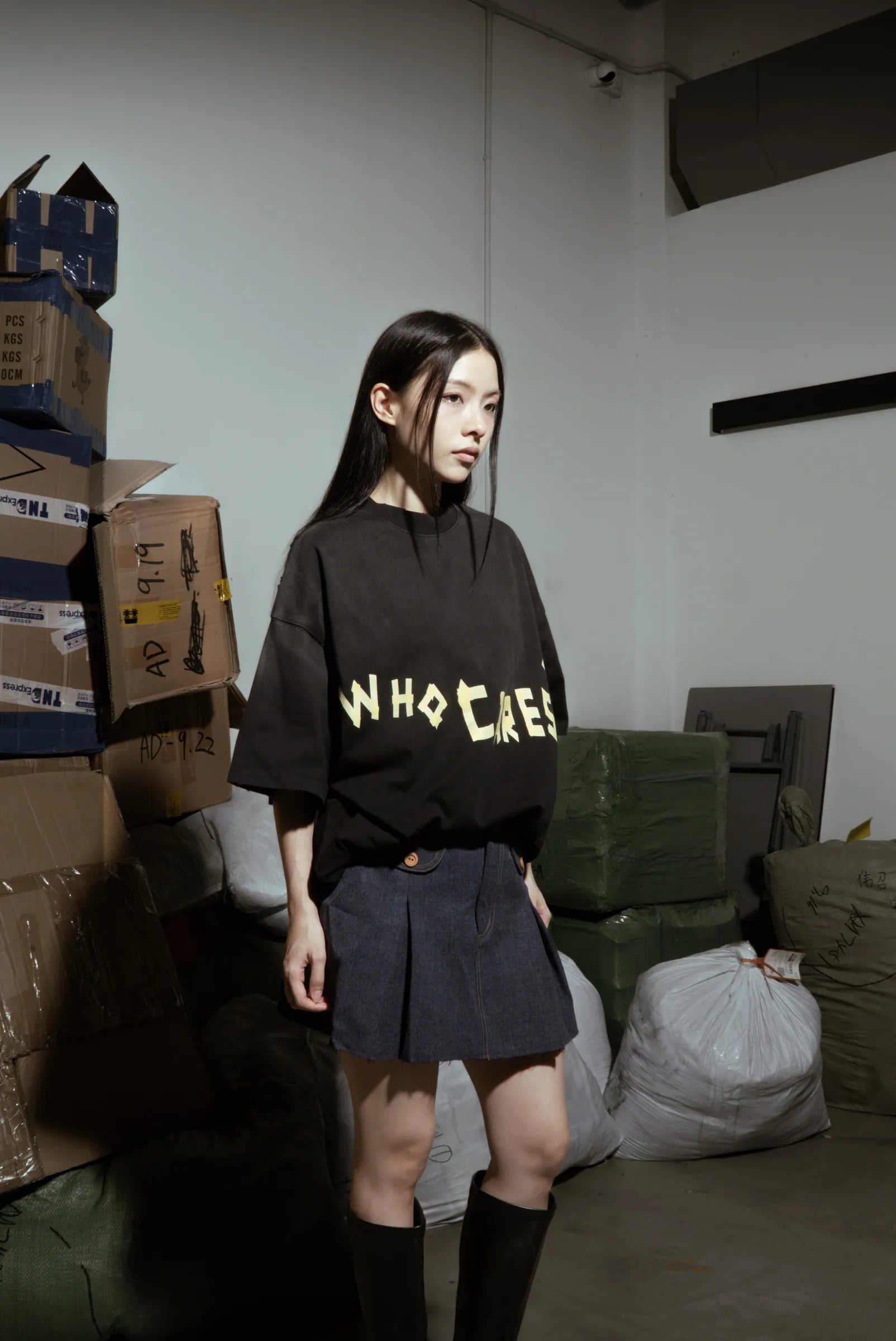 Tape Logo Tee Black V2