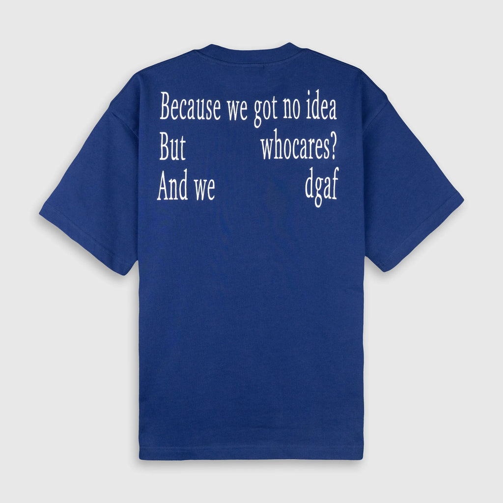 No Idea Tee Blue