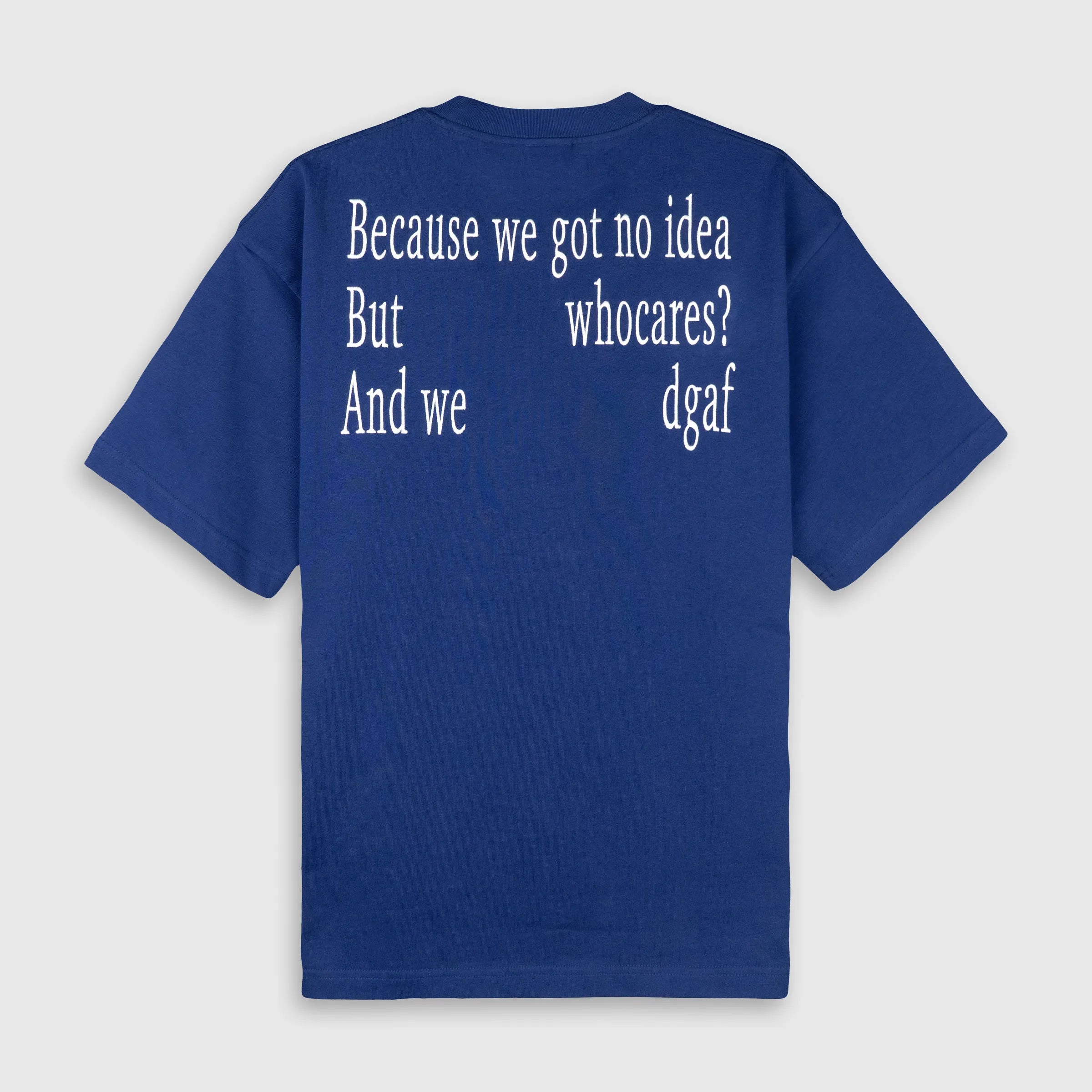 No Idea Tee Blue