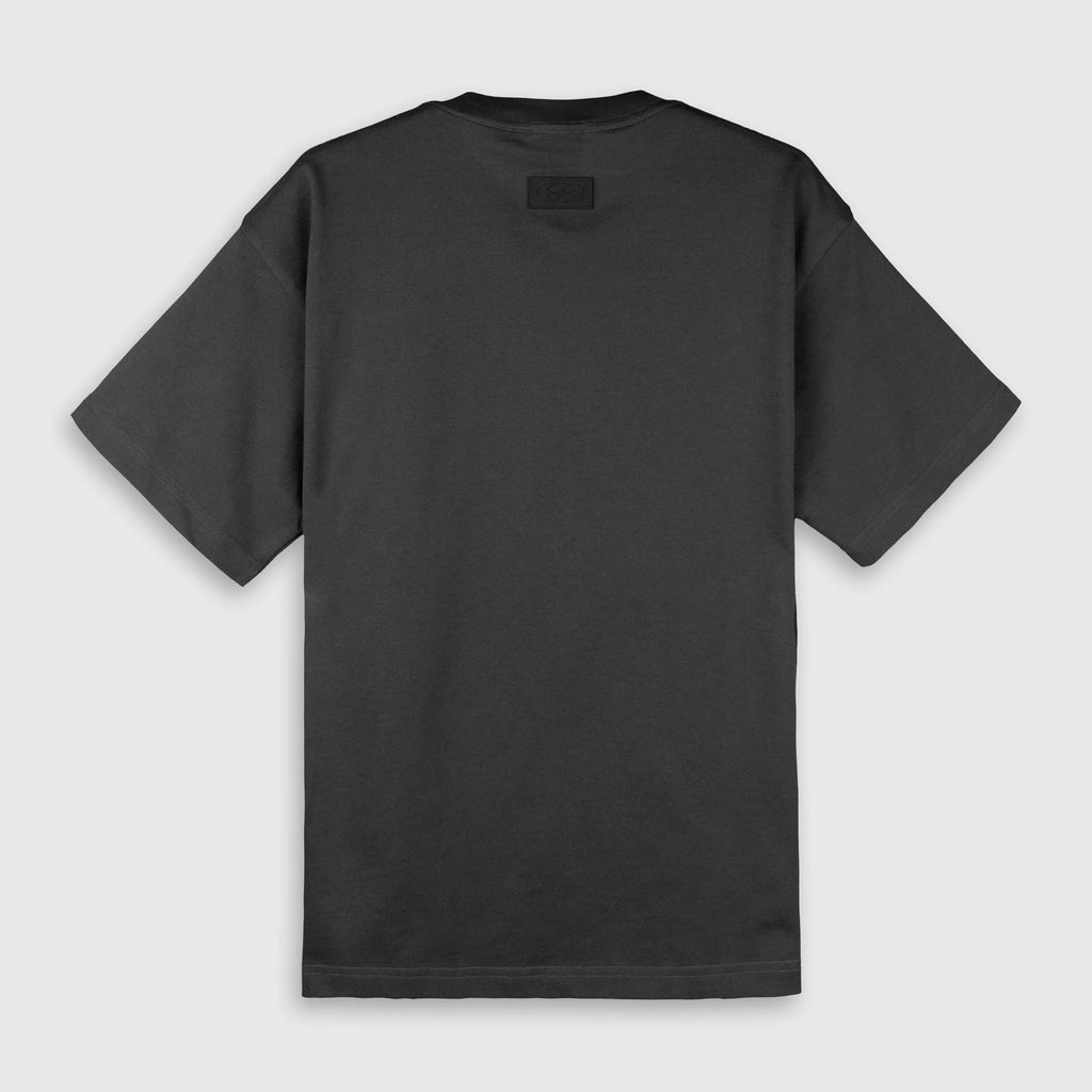 Smoke Logo Tee Off Black