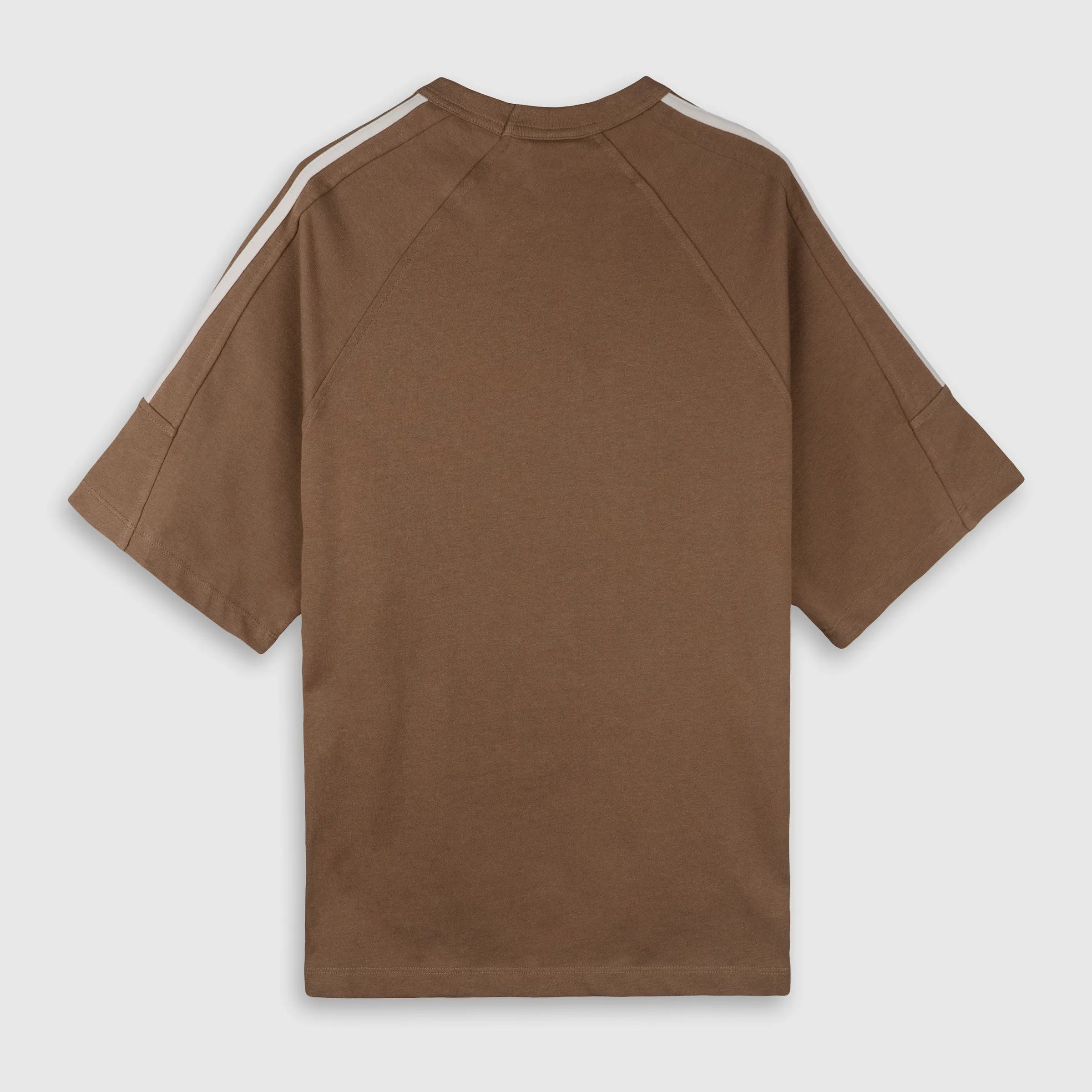 Distorted Whocares Logo Tee Brown