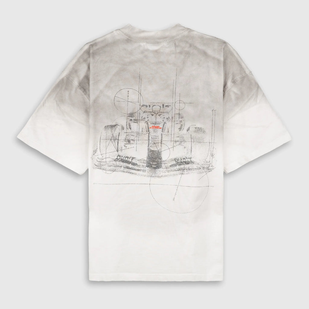 Washed Turbo Mode Tee Off White V2