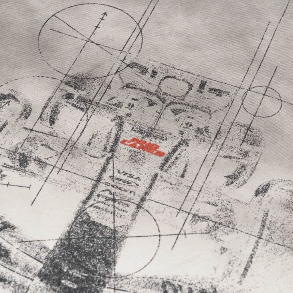 Washed Turbo Mode Tee Off White V2