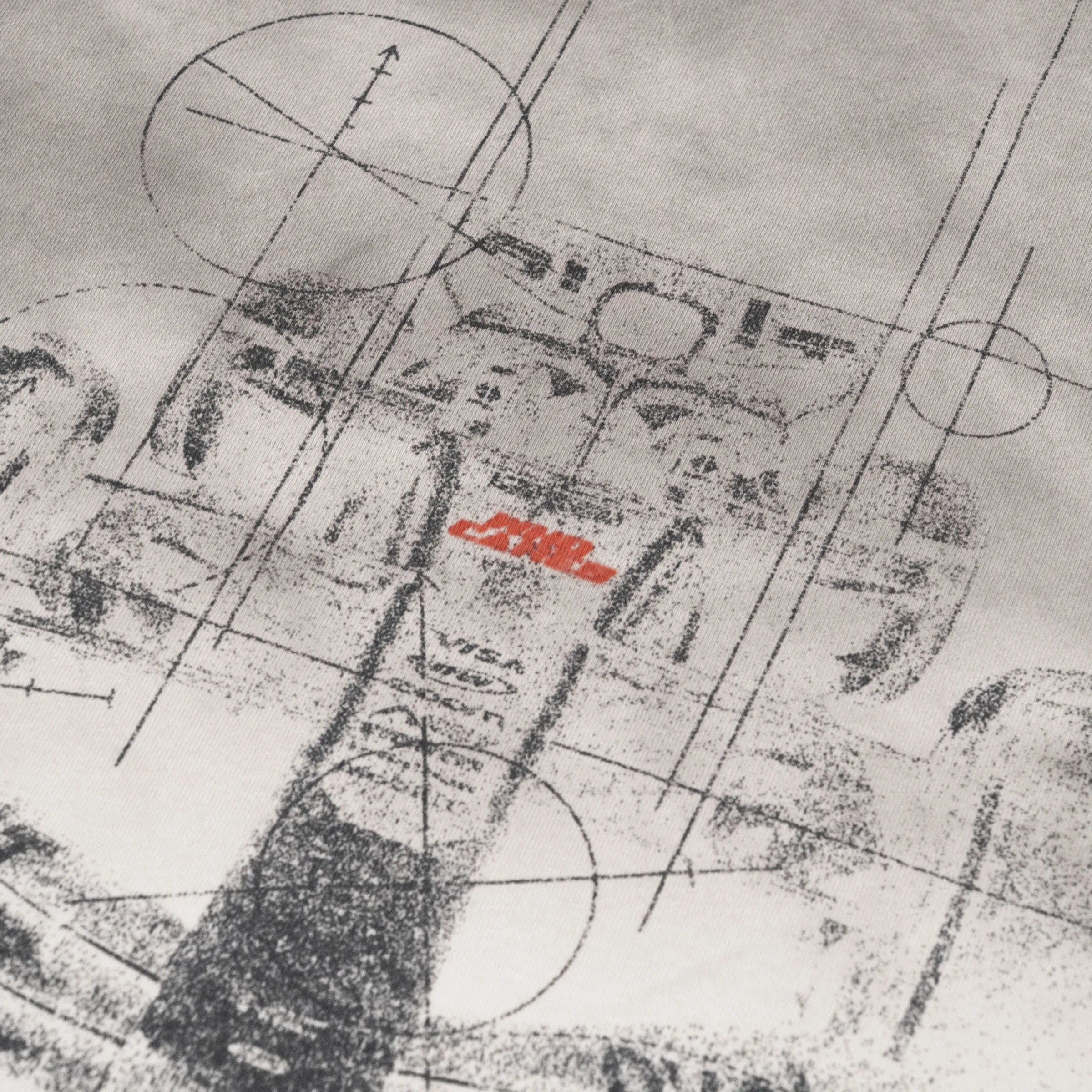 Washed Turbo Mode Tee Off White V2