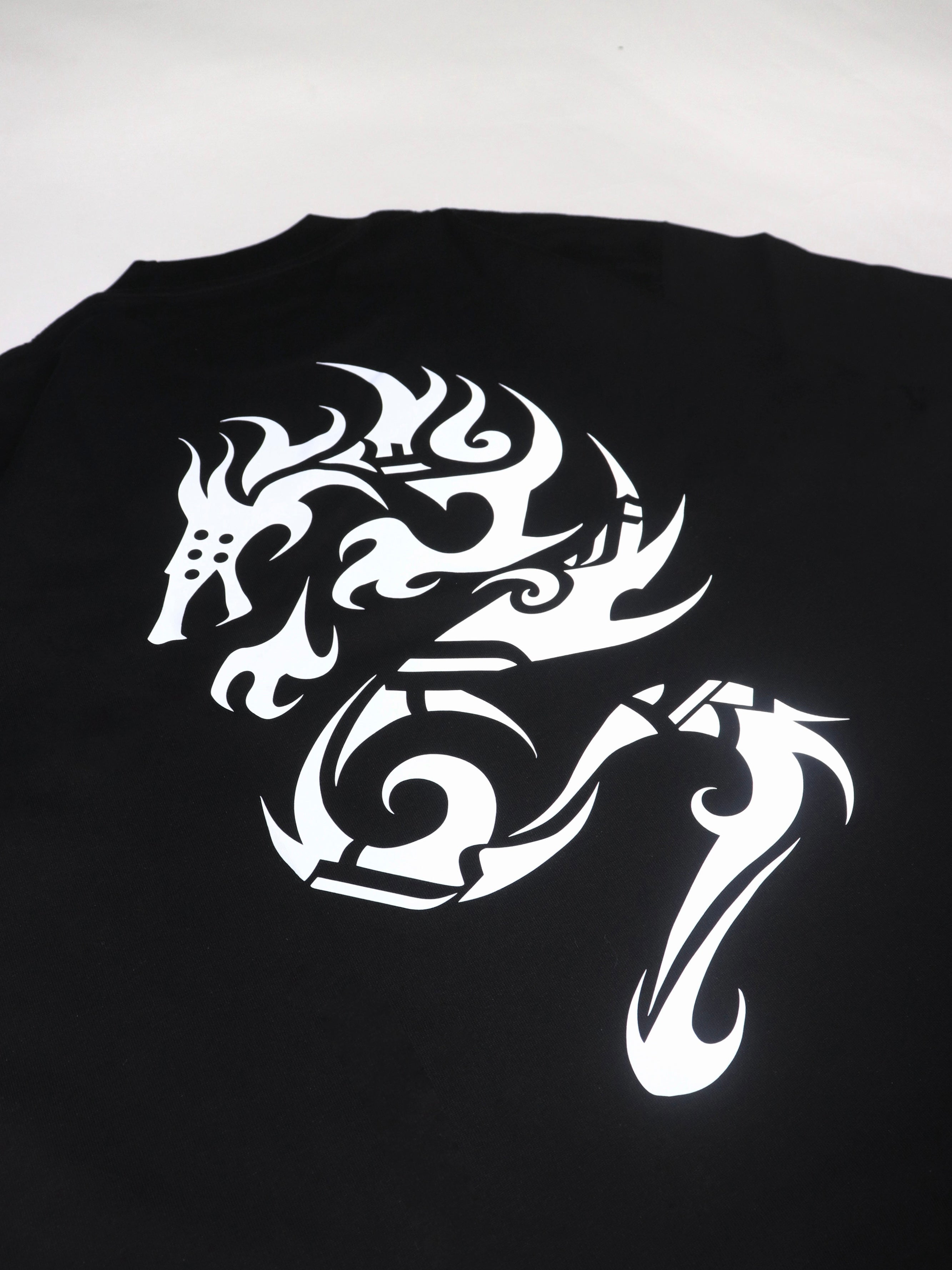 3M Reflective Dragon Aura Tee Black