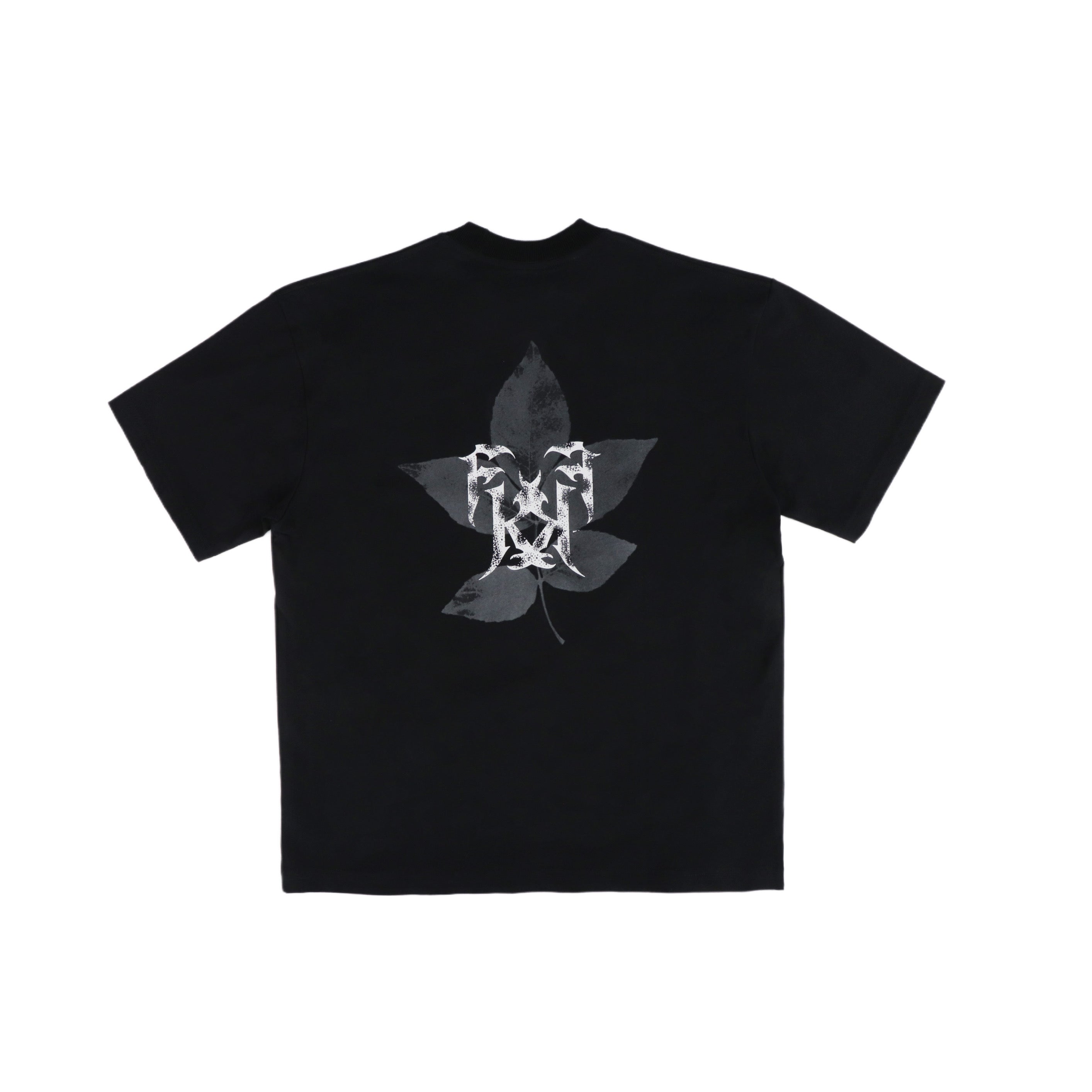 Never Bloom Logo Tee Black