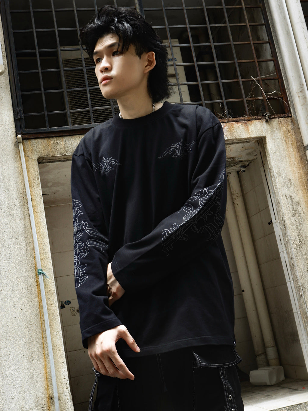 Aura Essential Long Sleeve Black
