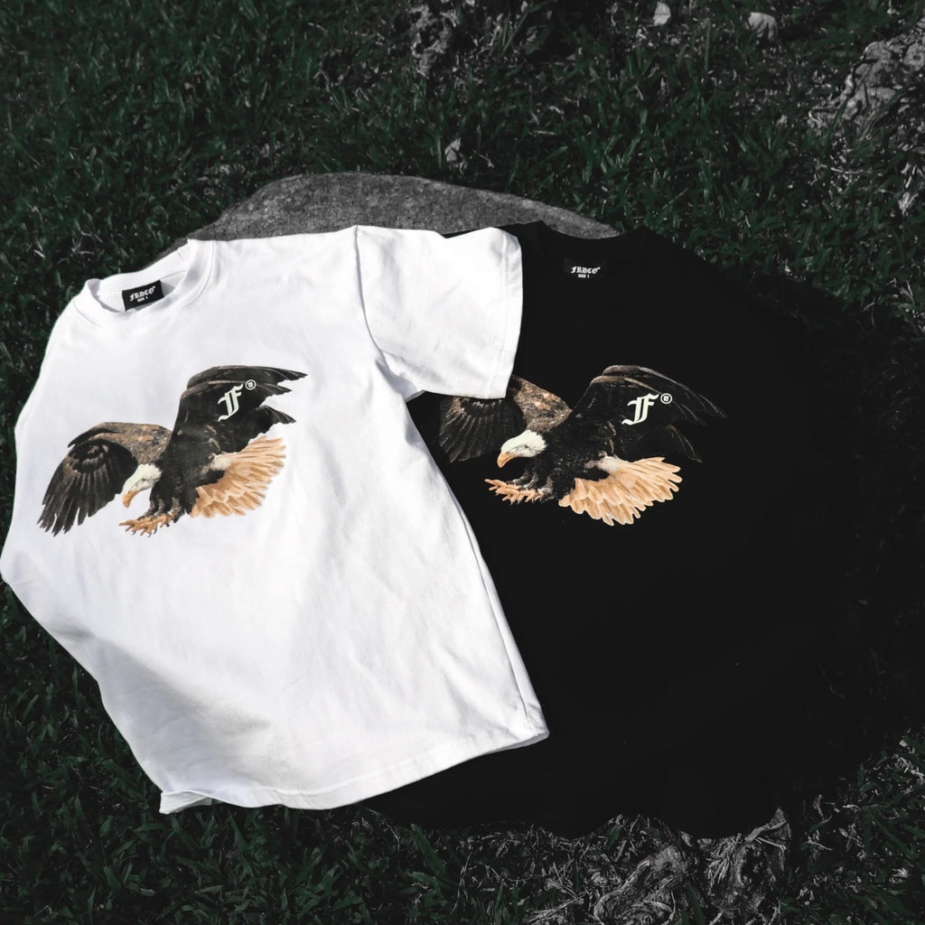 Eagle Logo Tee White