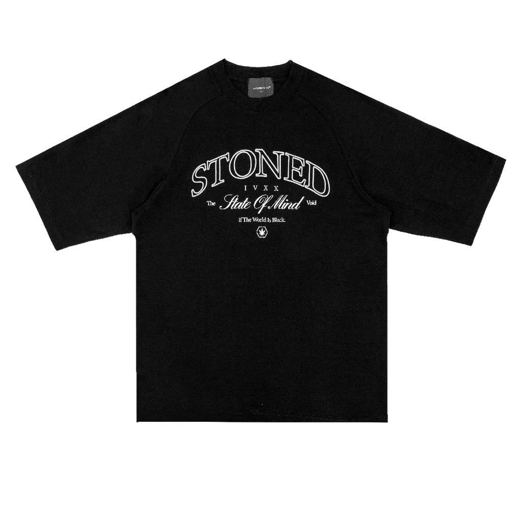 Void : Logo Raglan Tee Black