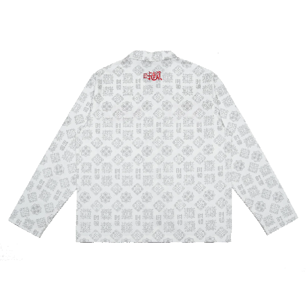 Golden Jade : Monogram Tang Suit Shirt