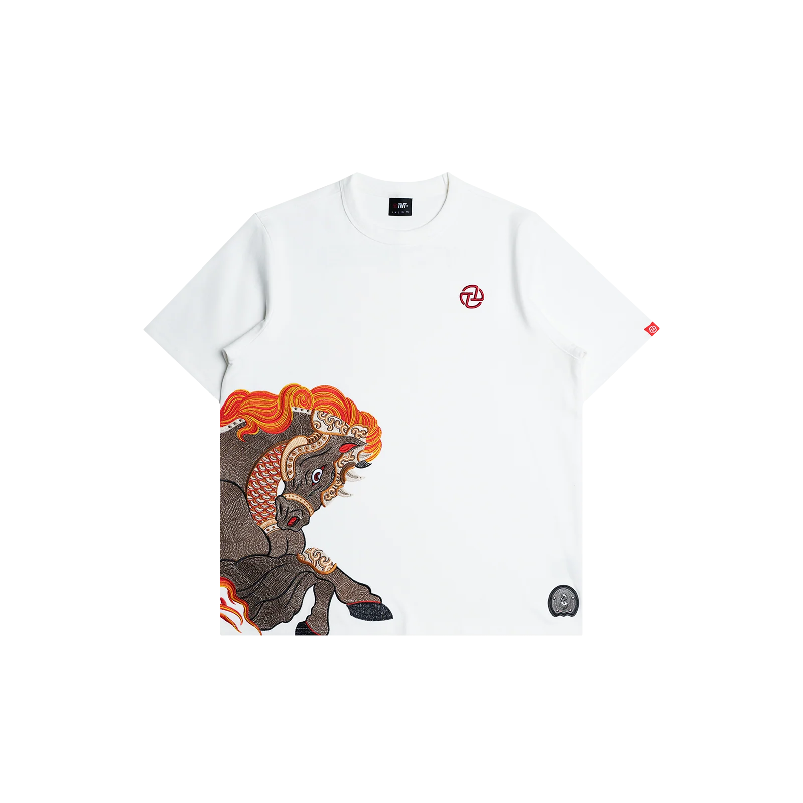 Side Horse Tee (White)
