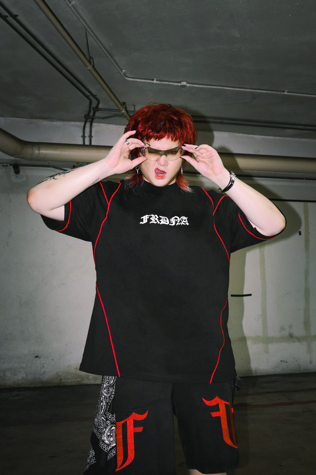 DNA Bloods CNS Tee Black