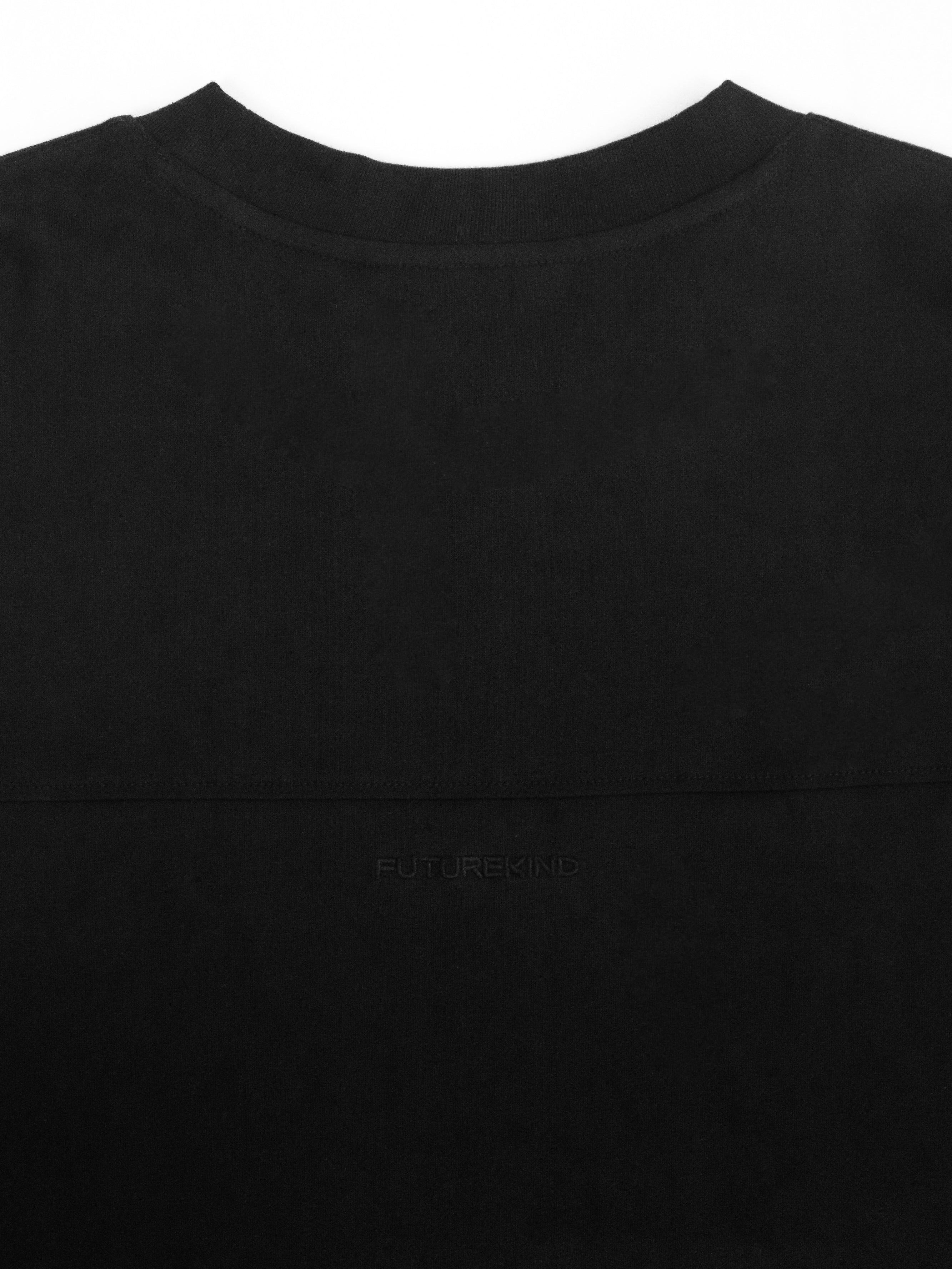 Structural Seam Tee - Black