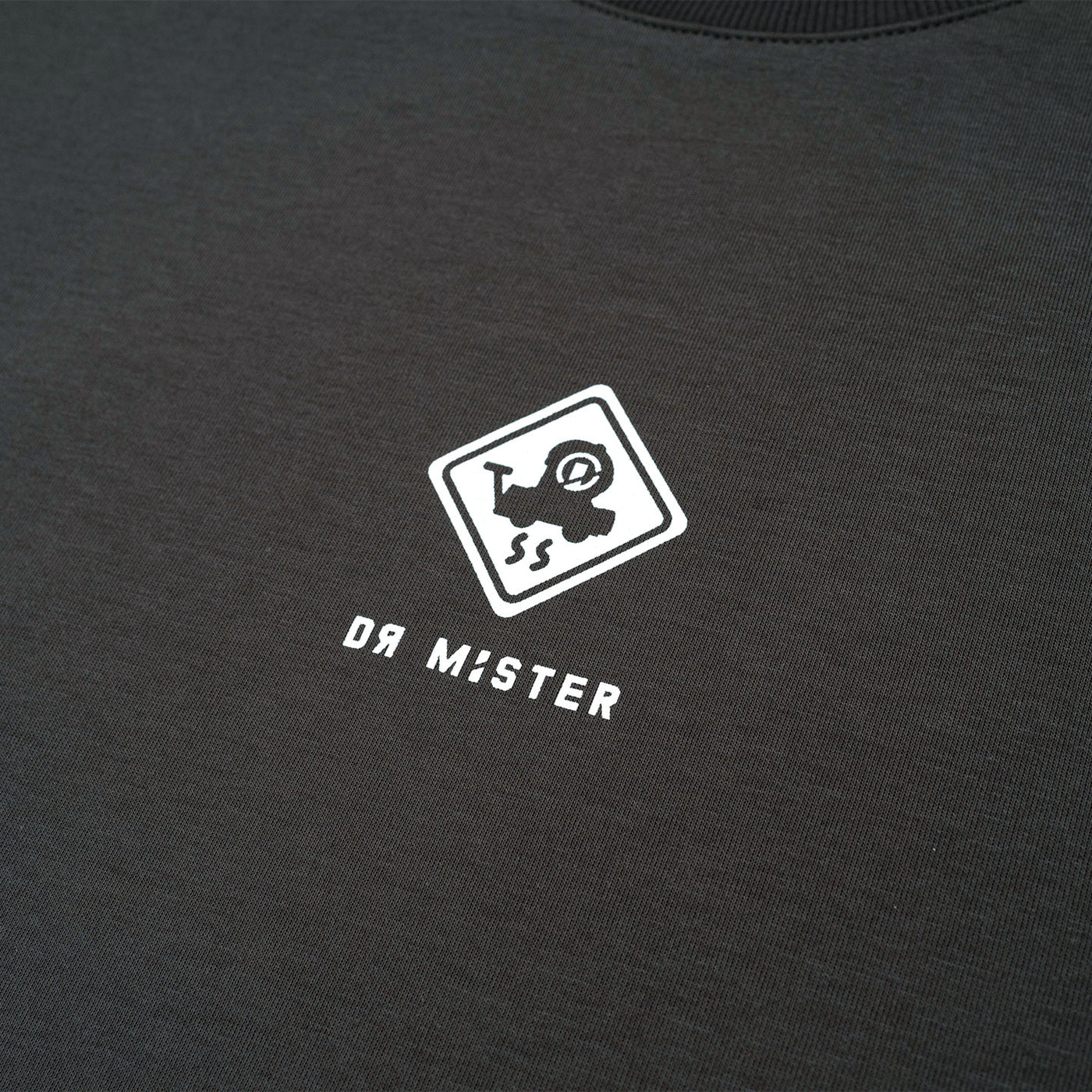 Abbey Road Broad Tee - Charcoal Grey