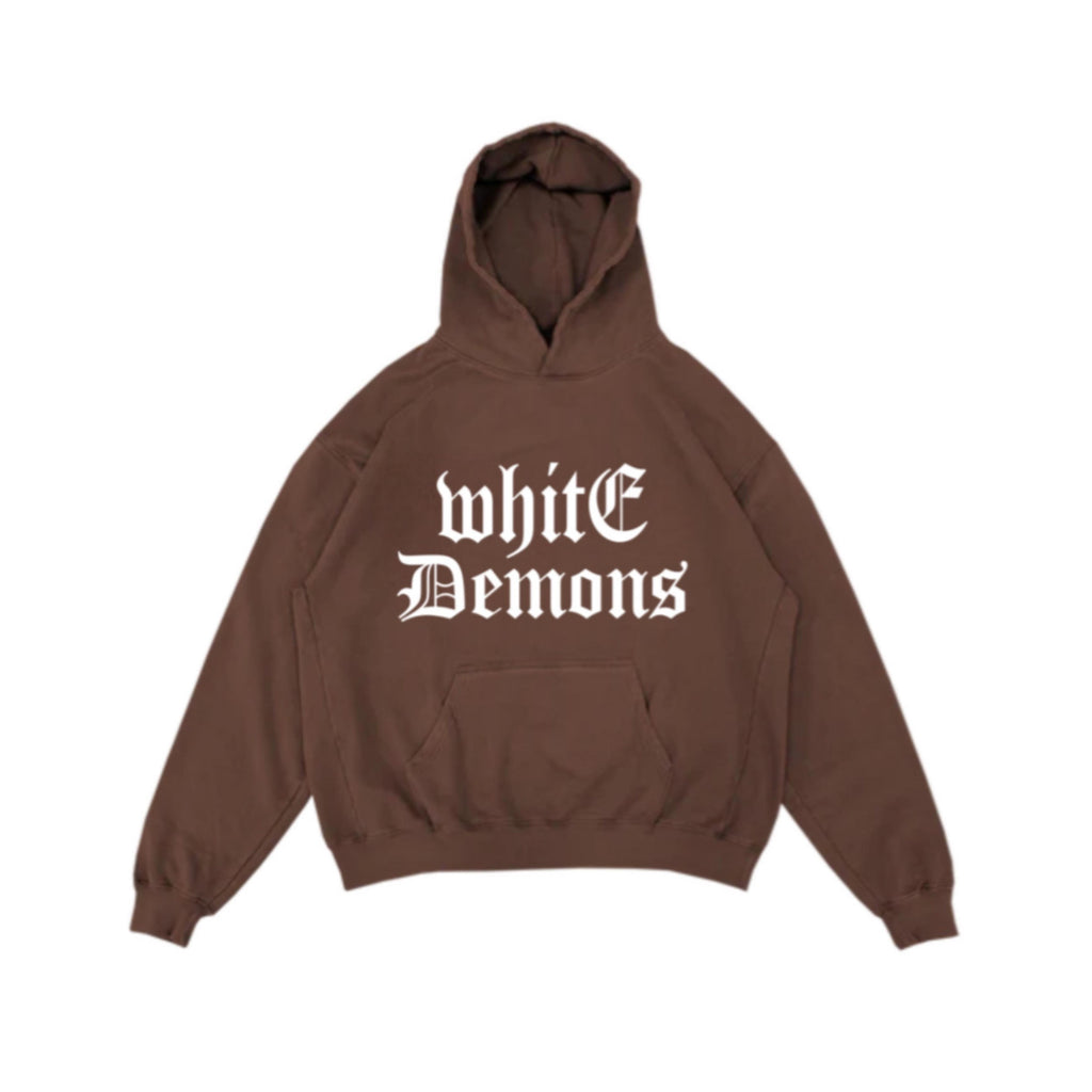 S23 White Demons Hoodie Brown